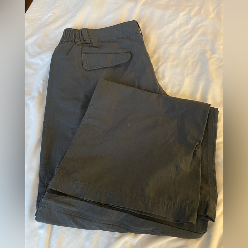 Dark gray multi function pants